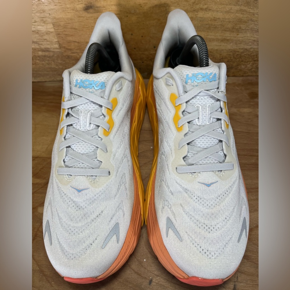 Hoka One One Arahi 6 Womens Sz 11 Running Shoes Nimbus Cloud Blanc de Blanc - Picture 3 of 12